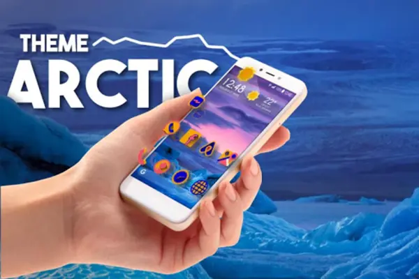 Apolo Arctic - Theme Icon pack Wallpaper android App screenshot 2